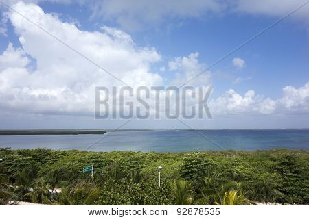 Laguna Nichupte, Yucatan, Mexico