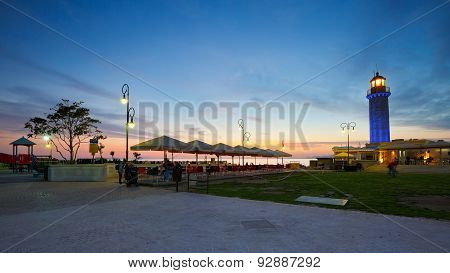 Lighthouse in Patras.