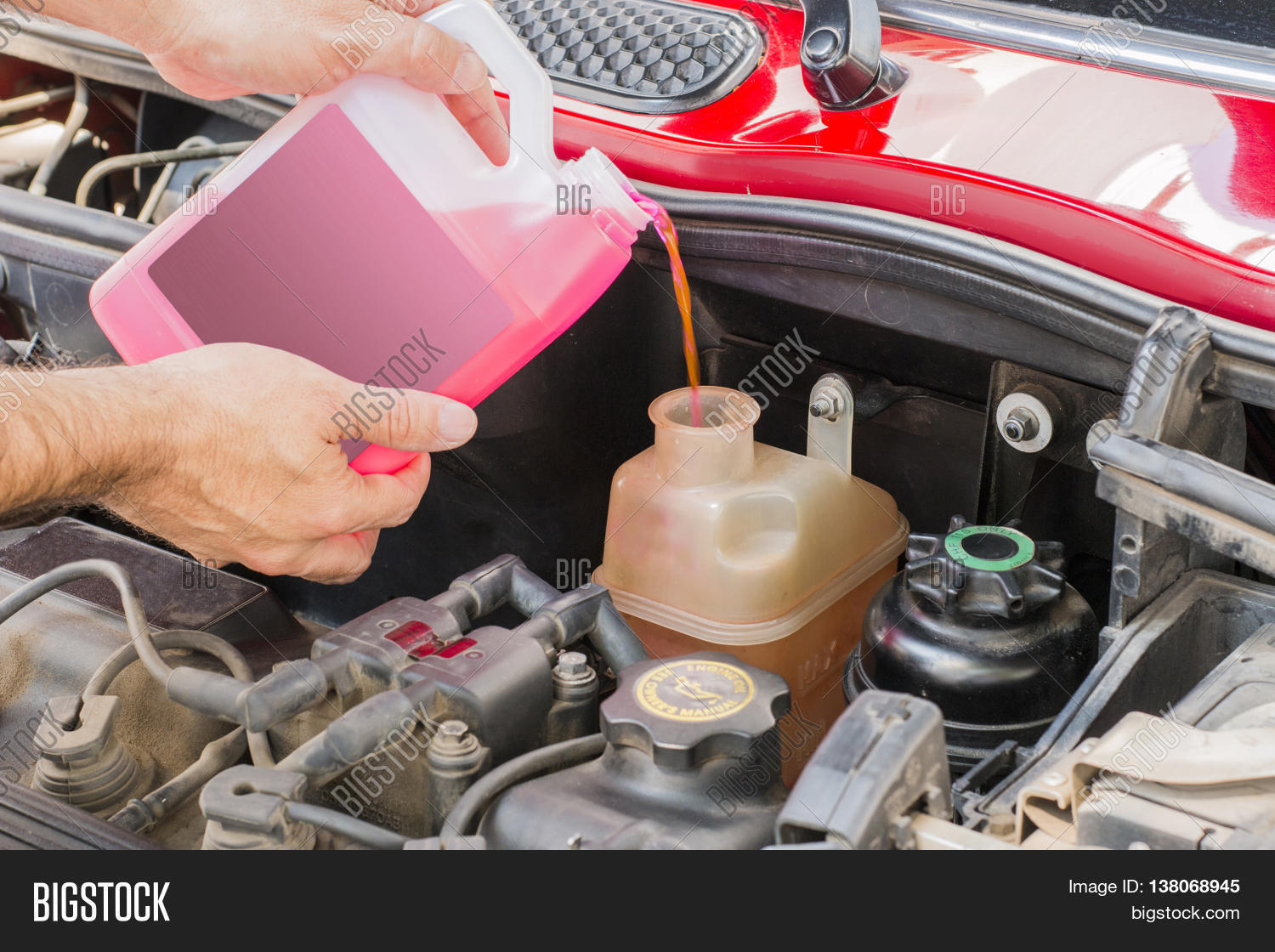 Pink Car Coolant Image & Photo (Free Trial) Bigstock
