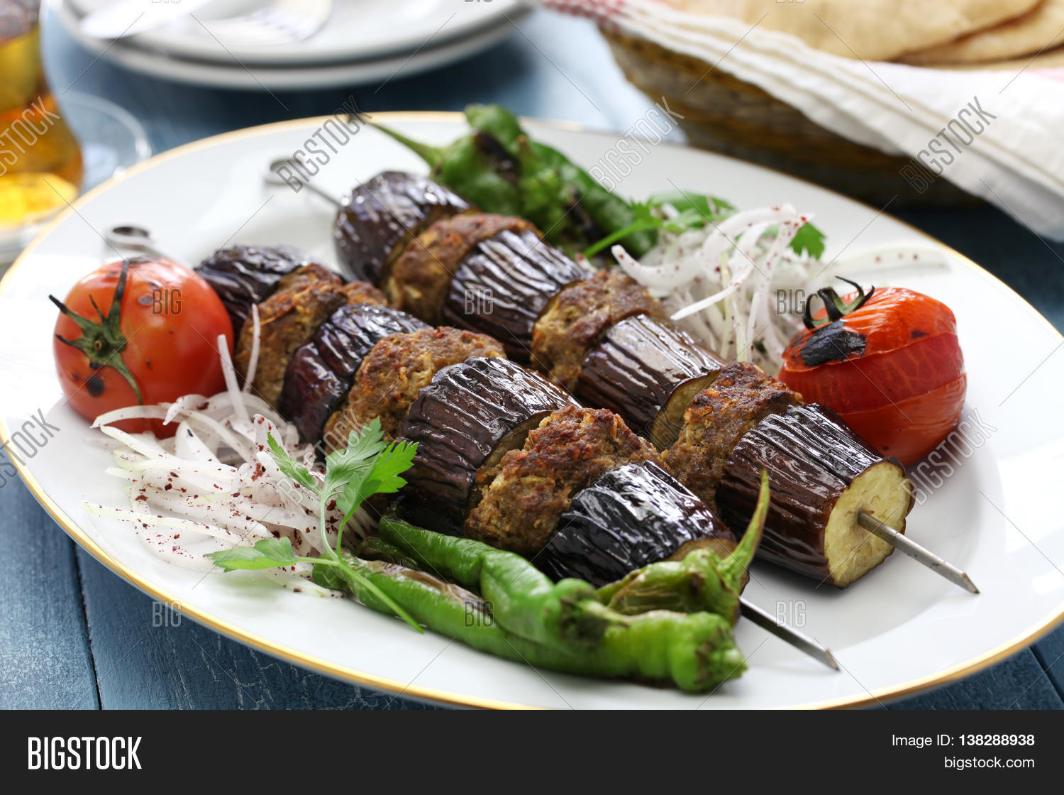 Eggplant Kebab, Image & Photo (Free Trial) Bigstock