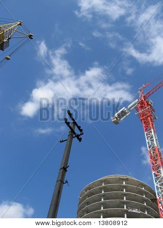 Moderní budova v Dniepropetrovsk