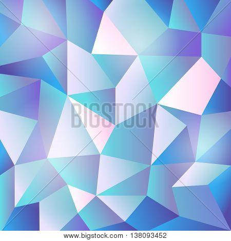 Vector geometric abstract background with triangles and lines.