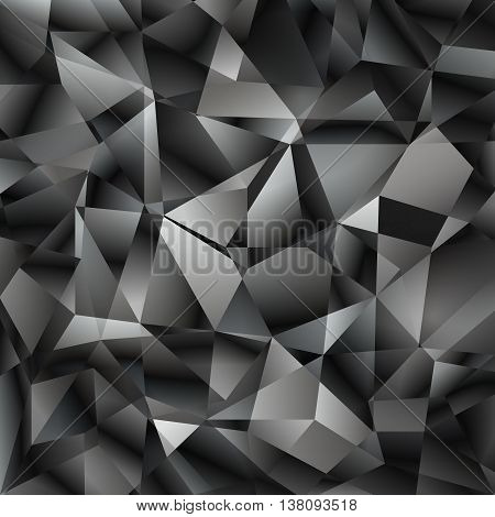 Vector geometric abstract background with triangles and lines.  Poligon abstract background.