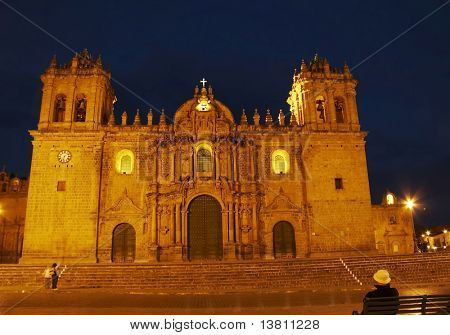 Chiesa a Cuzco, Perù