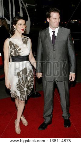 Rachel Weisz and Darren Aronofsky at the AFI Centerpiece Gala Screening of 'The Fountain' held at the Grauman's Chinese Theatre in Hollywood, USA on November 11, 2006.
