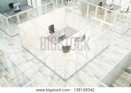 Computer Monitor In Office Interior