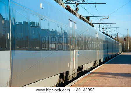 Modern High Speed Train