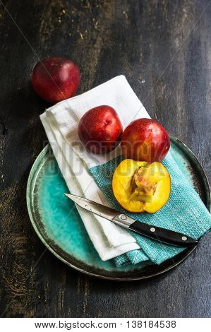 Fresh Organic Peach
