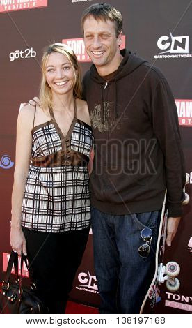 Lhotse Hawk and Tony Hawk at the Tony Hawk Foundation 3rd Annual Stand Up For Skateparks held at the Green Acres Estate in Beverly Hills, USA on November 5, 2006.