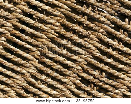 Abstract Wicker Baslet Texture.