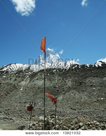 Shivling szczyt w Indiach