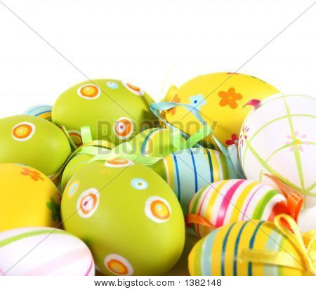 Pastel a barevné velikonoční vajíčka