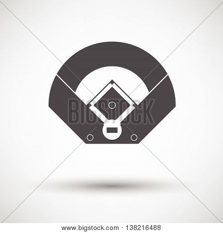 Baseball Field Aerial View Icon