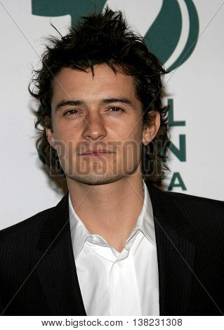 Orlando Bloom at the Global Green USA Pre-Oscar Celebration to Benefit Global Warming held at the Avalon in Hollywood, USA on February 21, 2007.