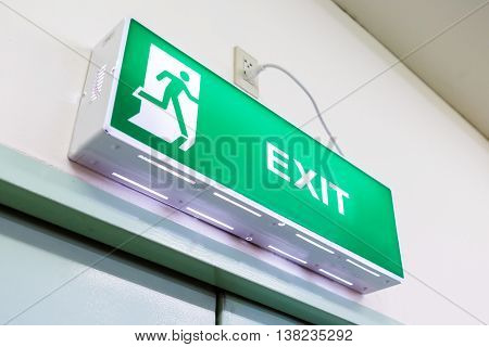 Fire Exit Light Sign