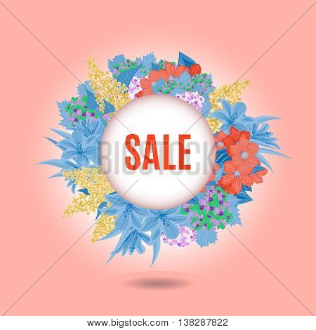 vector image with inscription 