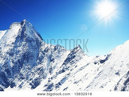 Pico de la montaña