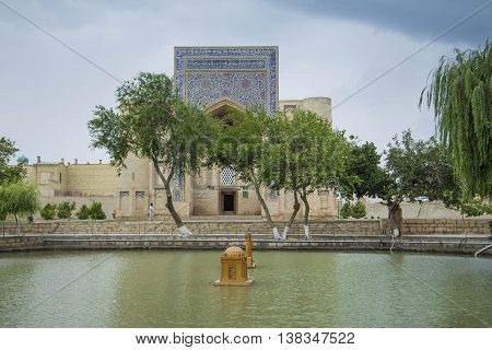 The Lyabi-Khauz Ensemble, Old Bukhara City, Uzbekistan