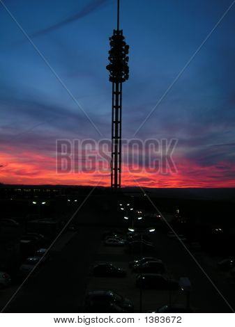 MГўt coucher du soleil