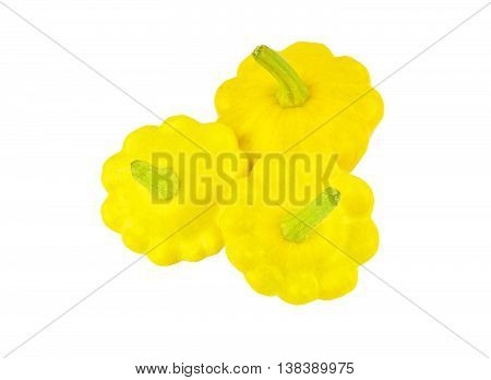 Pattypan Squash (cucurbita Pepo Var. Patisson)
