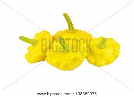 Pattypan Squash (cucurbita Pepo Var. Patisson)