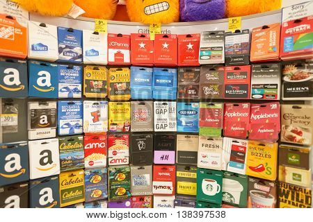CHICAGO, IL - CIRCA APRIL, 2016: inside of the Walgreens store. The Walgreen Company is an American pharmaceutical company which operates the second-largest chain in the USA behind CVS Health.