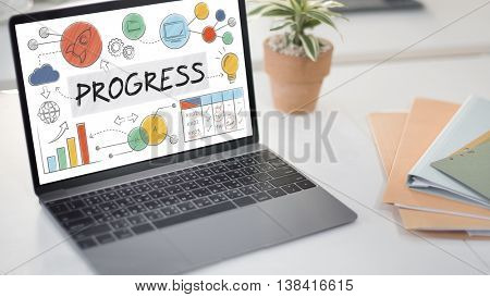 Progress Development Growth Innovation Advancement Concept