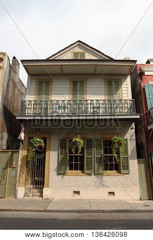 New Orleans French Quarter Street Scene in NEW ORLEANS