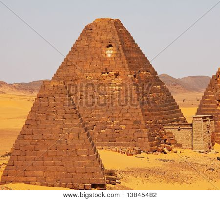 Meroe Piramitler Sudan