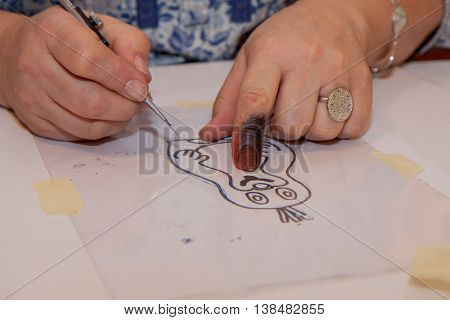 Red-haired Woman