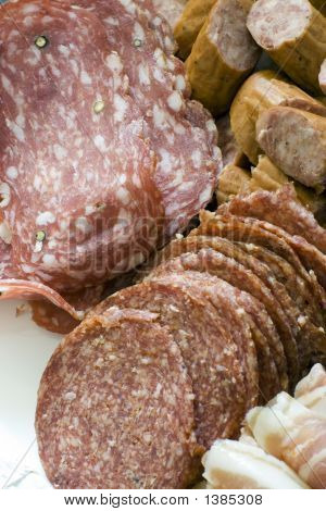 Antipasti ; Différentes viandes