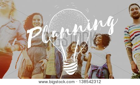 Idea Brainstorm Creative Planning Success Concept