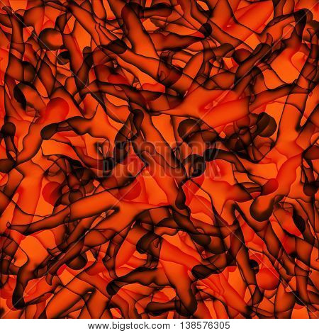 This digital artwork depicts humanoids, cloned human beings