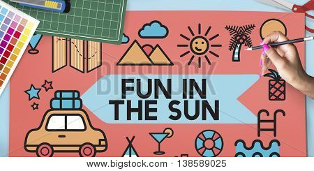 Travel Vacation Sun Fun Enjoyment Concept