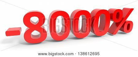 Discount 8000 Percent Off Sale.