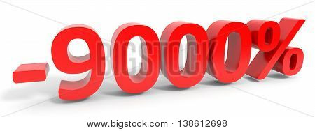 Discount 9000 Percent Off Sale.