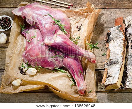 Two Raw Lamb Shanks R