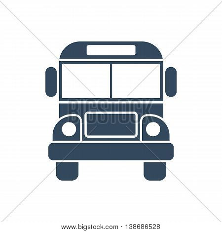 Bus Icon Isolated.