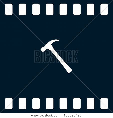 Hammer Flat Style Vector Icon