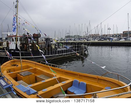the small village of urk in holland