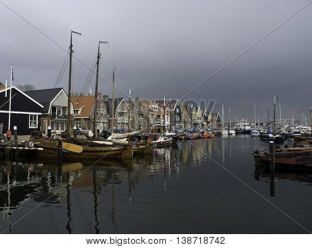 the small village of urk in holland