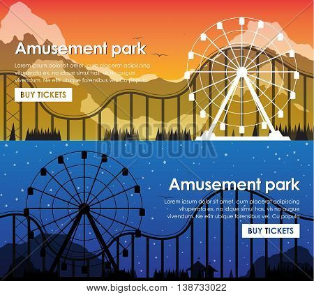 Design Amusement Park Banners