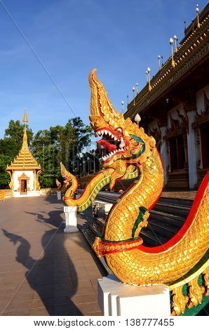 Phra That Nong Waeng temple Thai buddhist temple in Khon Kaen Thailand
