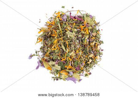 Dried Herbal Tea Leaves