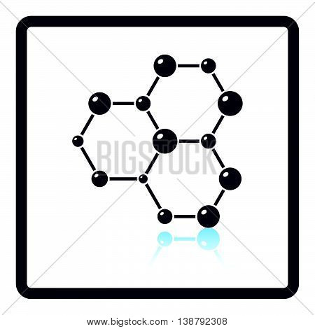 Icon Of Chemistry Hexa Connection Of Atoms