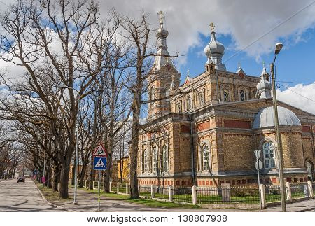 Apostolic Orthodox Transformation of Our Lord church in Parnu Estonia