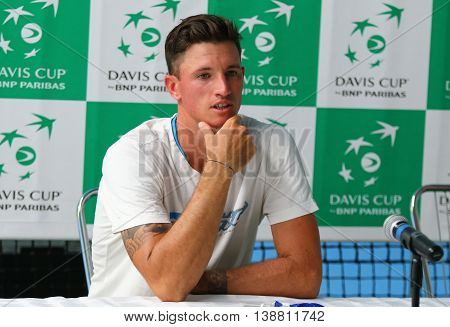 Davis Cup Tennis Game Ukraine V Austria