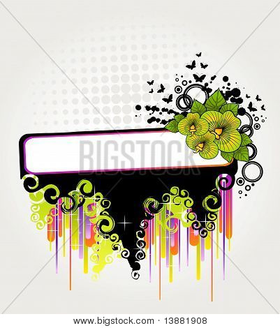 Streszczenie tło z piękne kwiaty