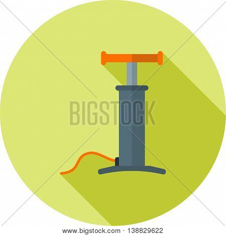 Car, air, pump icon vector image. Can also be used for car servicing. Suitable for use on web apps, mobile apps and print media.