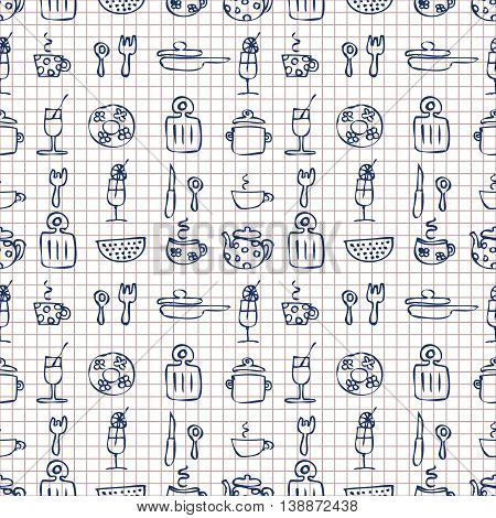 Vector Seamless Pattern, Graphic Illustration